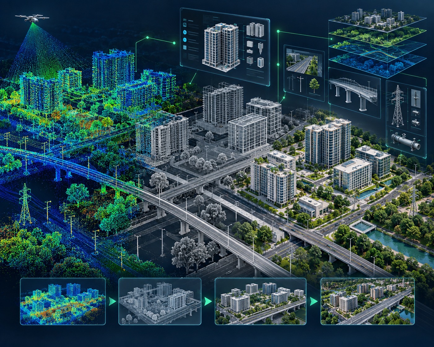 3D modelling and digital twin inputs from LiDAR data by TriCAD Design Consultants