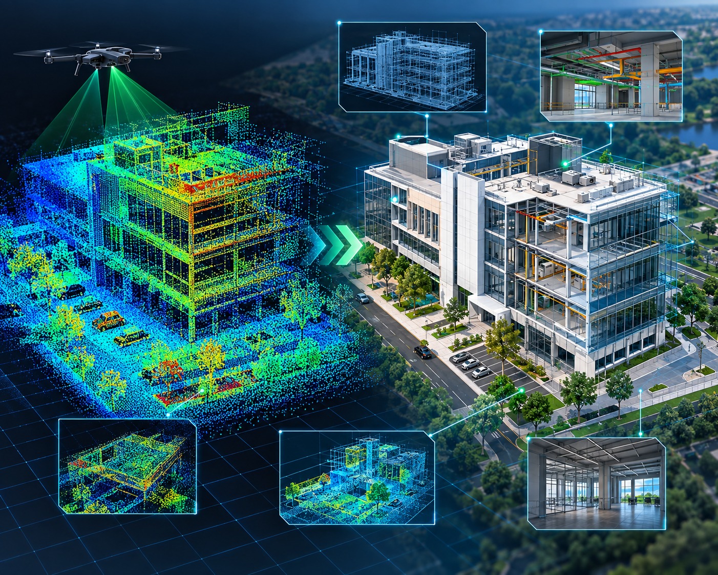 As-built BIM and existing asset modelling services by TriCAD Design Consultants