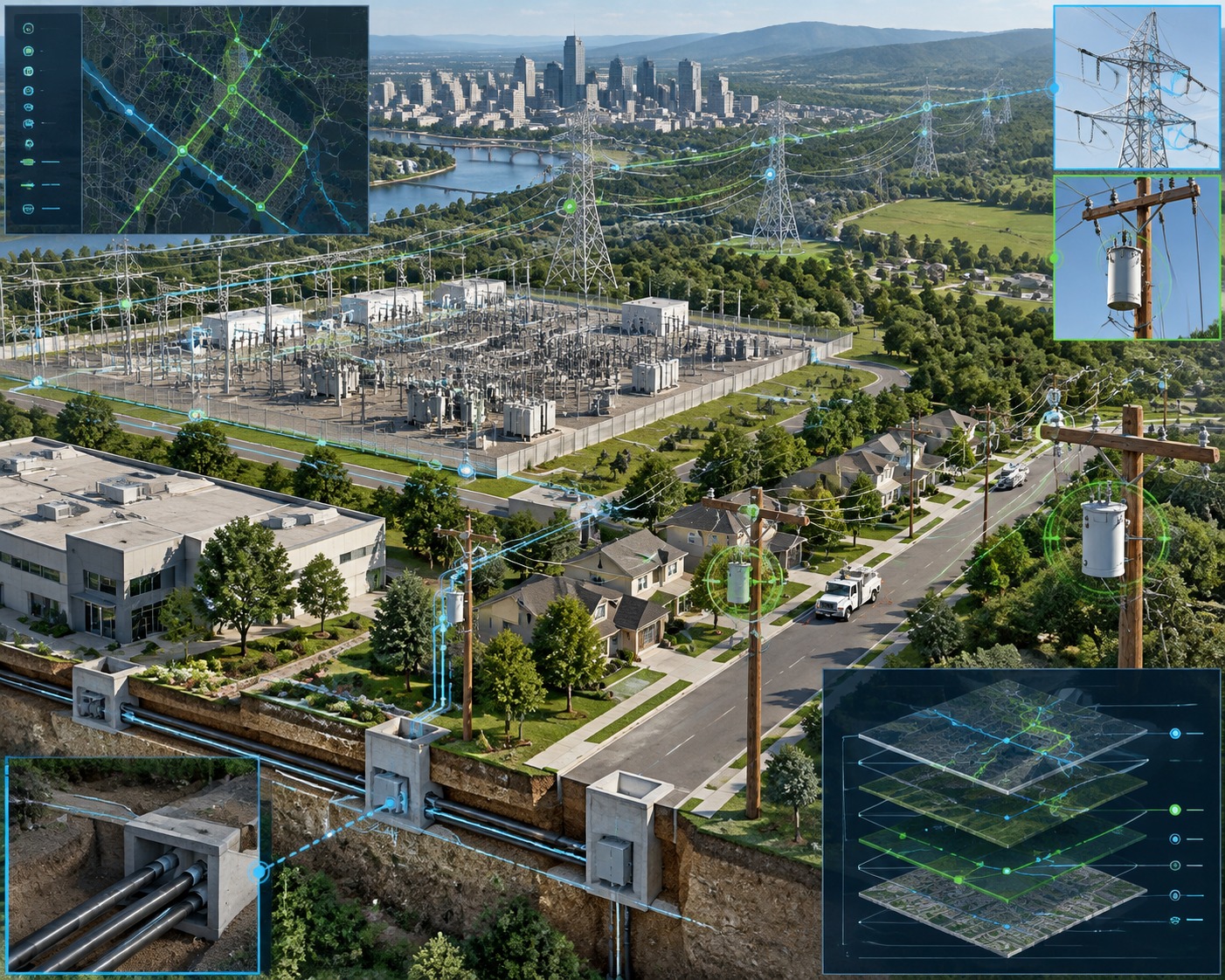 Electric utility engineering services by TriCAD Design Consultants