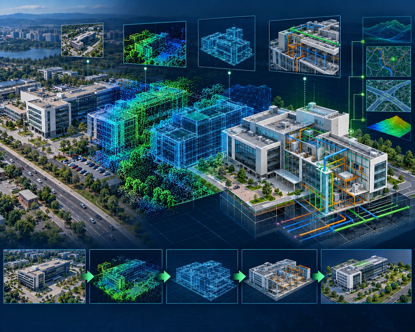 From real-world assets to intelligent digital models - BIM services by TriCAD