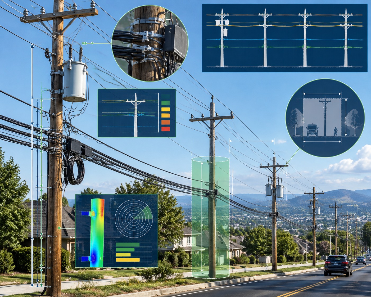 Joint use and pole engineering services by TriCAD Design Consultants