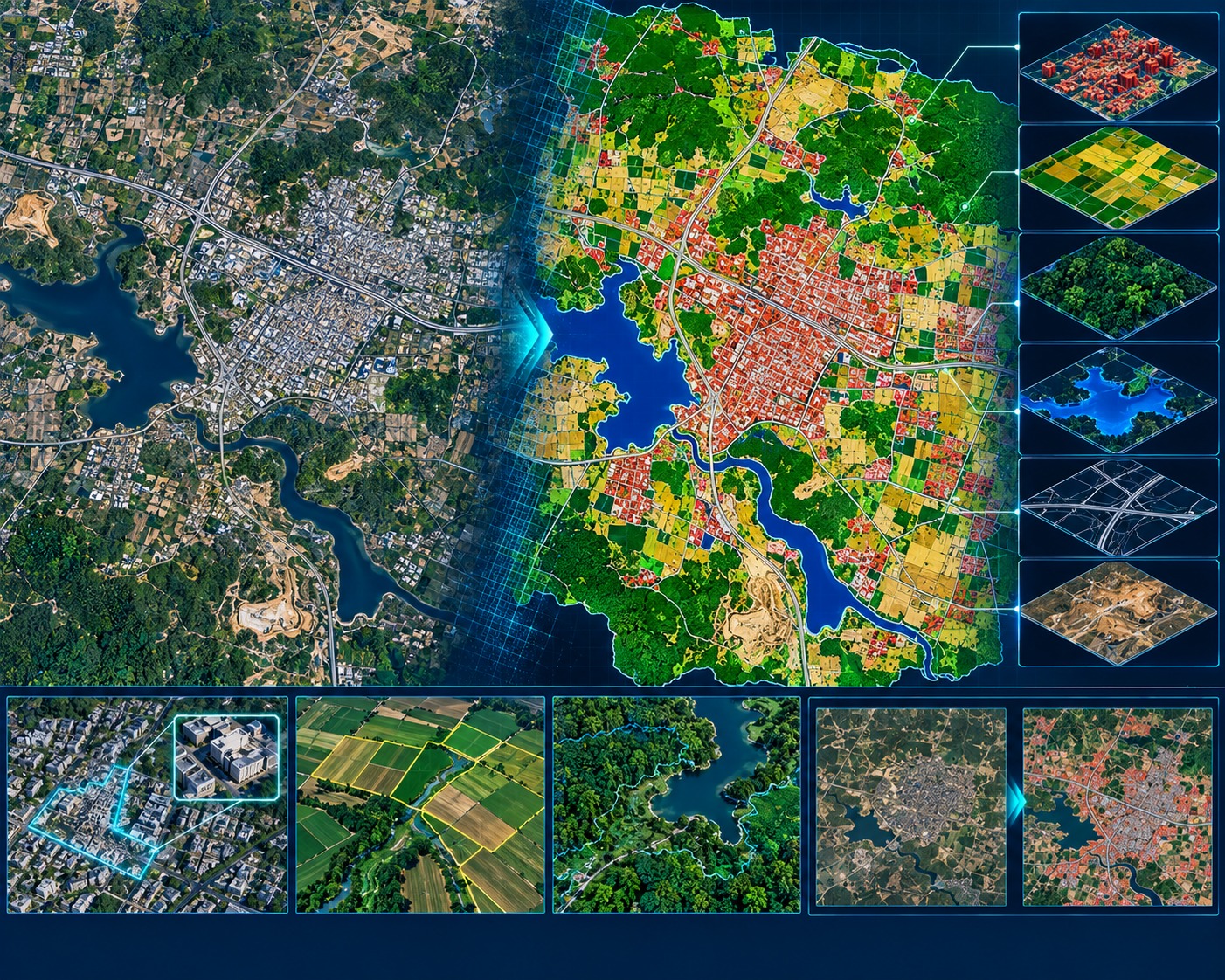 Land use and land cover mapping services by TriCAD Design Consultants