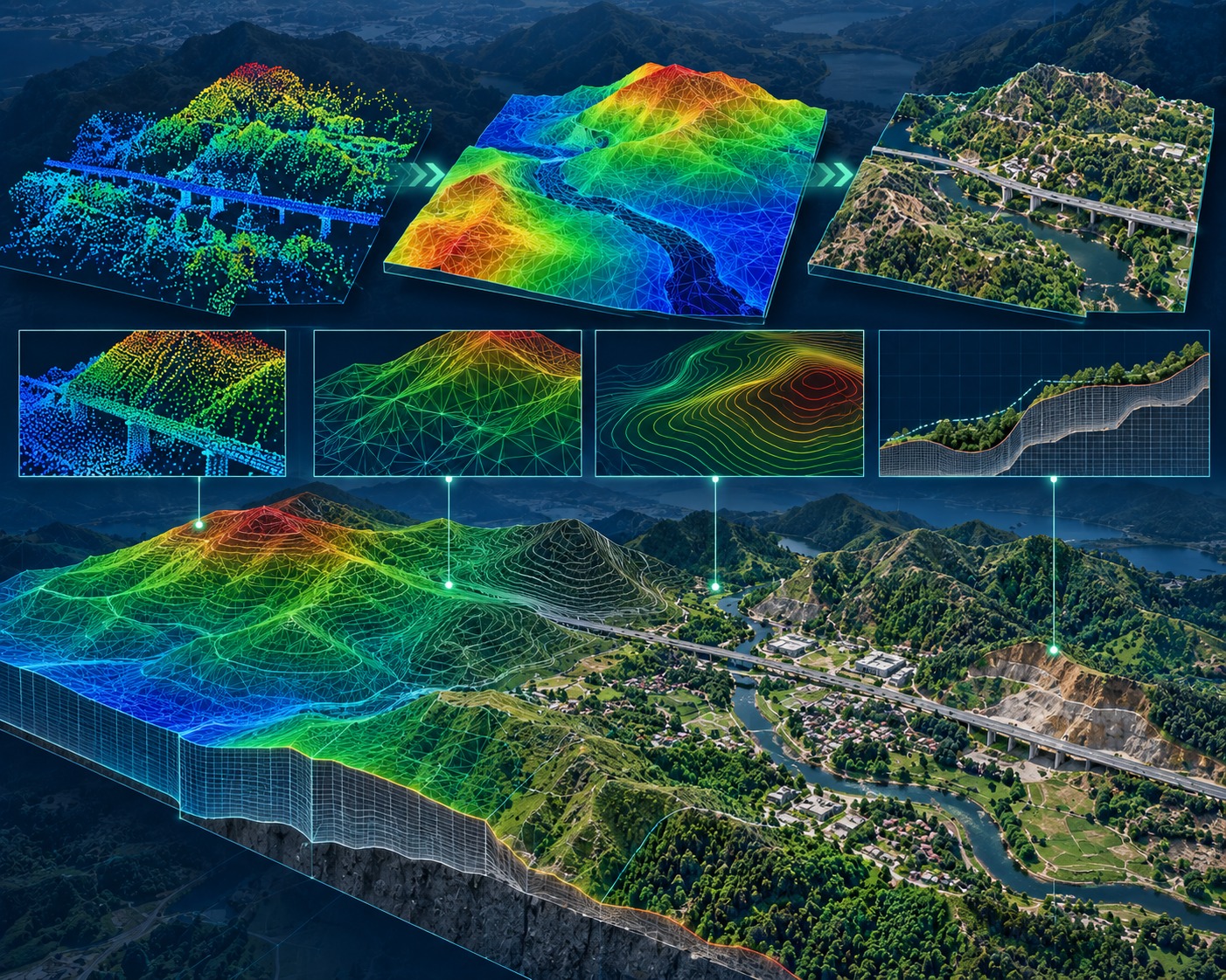 Terrain and surface modelling from LiDAR data by TriCAD Design Consultants