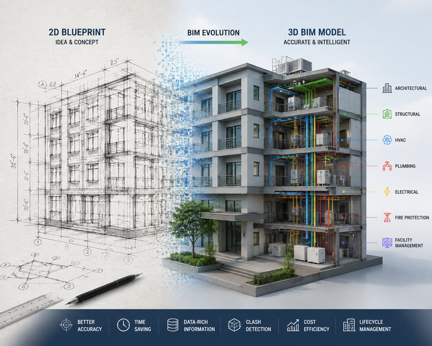 The Evolution of Building Information Modeling