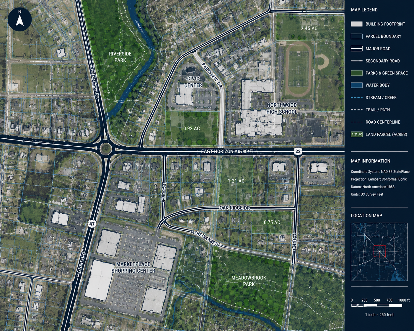 The Significance of Planimetric Mapping Services