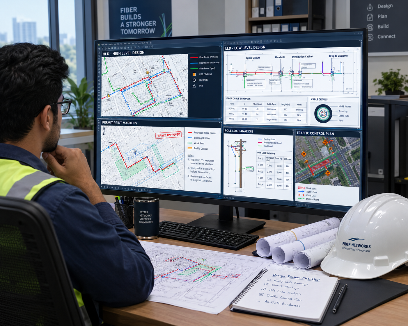 Fiber network engineering