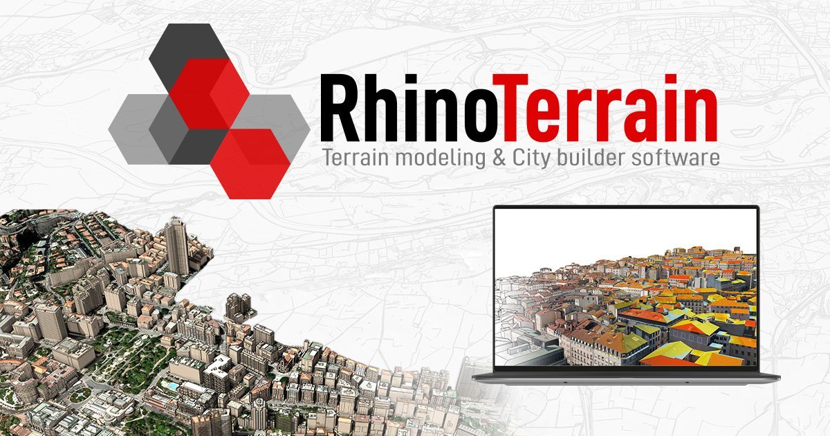 RhinoTerrain 3D terrain modeling for Rhino